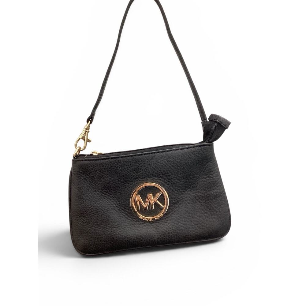 Y2K Michael Kors Leather Wrislet/Clutch